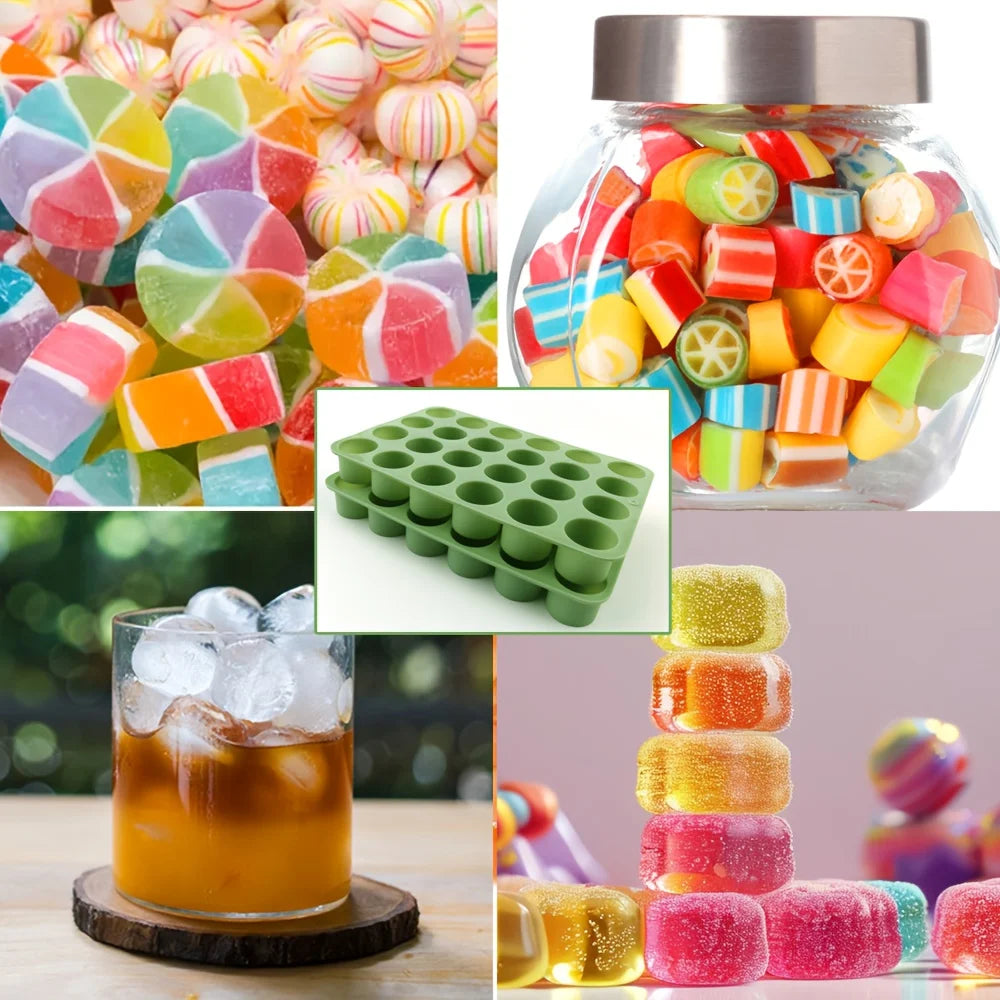 Multifunktionell silikonform för bakning och dessert