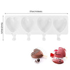 Silikonform för isglass och dessert