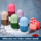 Silikonform för ansiktsis - ice roller