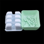Plast glassform 6-8 fack