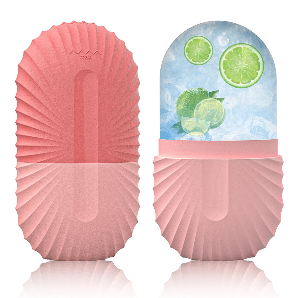 Silikonform för ansiktsis - ice roller