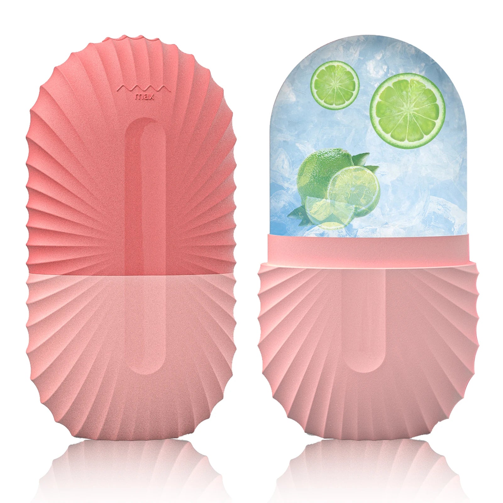 Silikonform för ansiktsis - ice roller